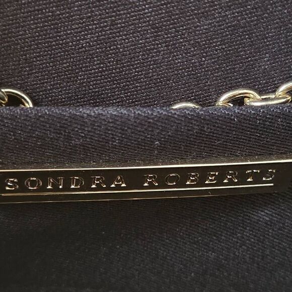 Sondra Roberts Womens Faux Snake Convertible Clutch Shoulder Bag Purse Brown - Picture 3 of 13